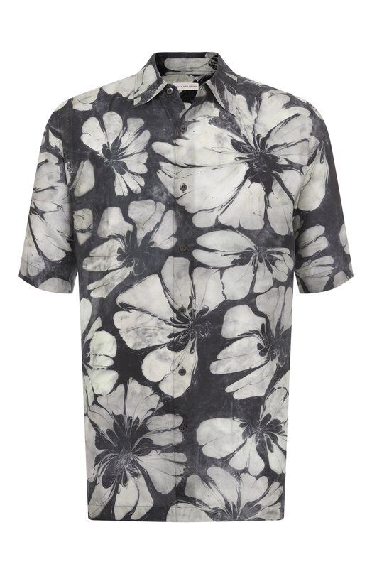 Шелковая рубашка Dries Van Noten 251-020700-1202 фото 1