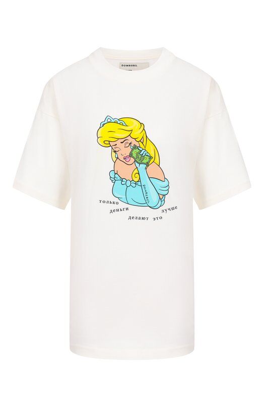 Хлопковая футболка DOMREBEL M0NEY TEARS/T-SHIRT фото 1