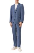 Костюм из шерсти и шелка Zegna 221225/949503A9 фото 2