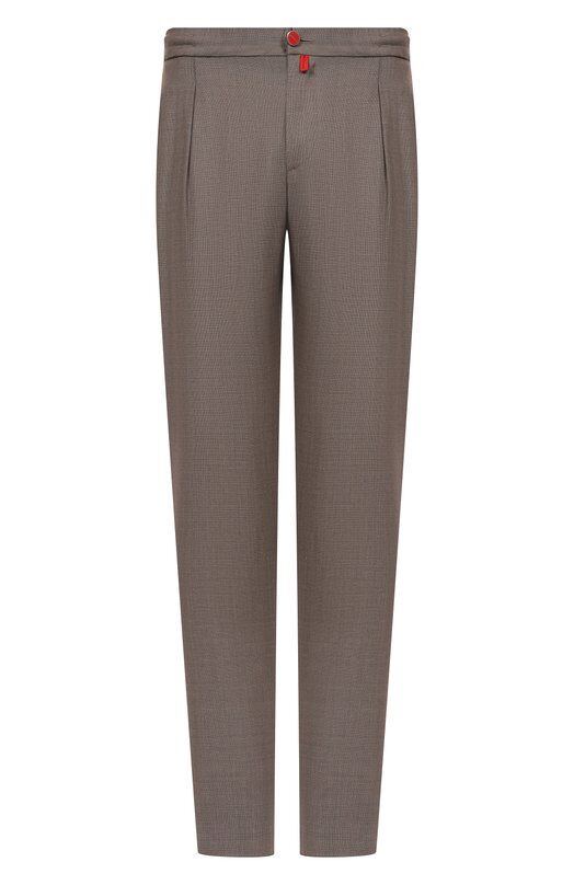 Шерстяные брюки Kiton UP1LACK0629F06 фото 1