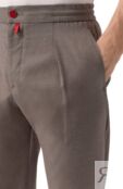 Шерстяные брюки Kiton UP1LACK0629F06 фото 5