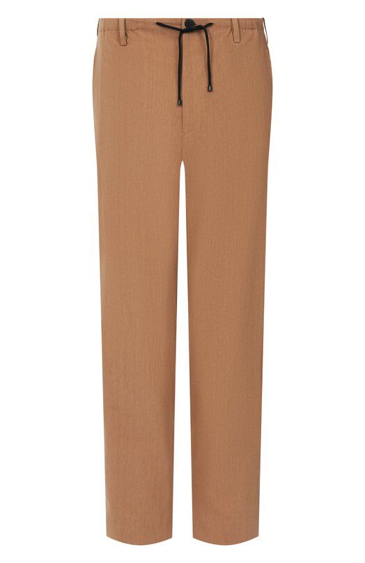 Брюки изо льна и вискозы Dries Van Noten 251-020906-1339 фото 1