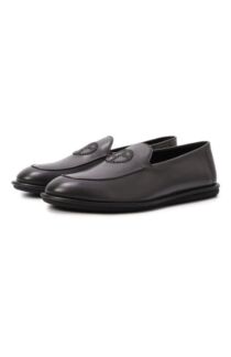 Кожаные лоферы Giorgio Armani