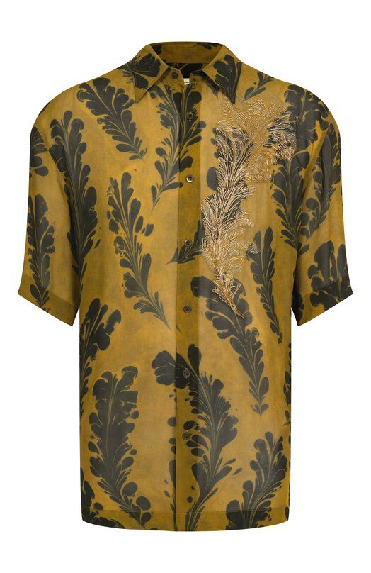 Рубашка из вискозы Dries Van Noten 251-020751-1004 фото 1