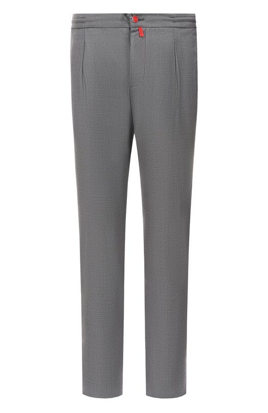 Шерстяные брюки Kiton UP1LACK0629F02 фото 1