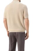 Поло изо льна и хлопка Brunello Cucinelli M2L707715 фото 4