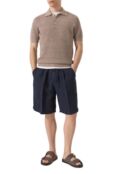 Льняные шорты Brunello Cucinelli M243DU0065 фото 2