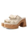 Кожаные сабо Fayence 95 Jimmy Choo FAYENCE WEDGE 95 фото 1