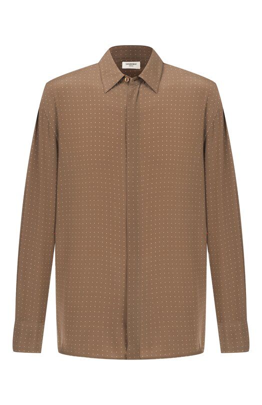 Шелковая рубашка Saint Laurent 819096/Y2L98 фото 1