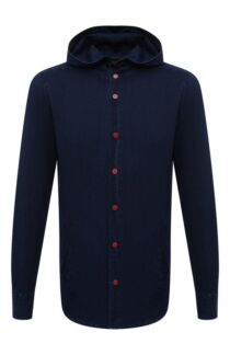 Джинсовая рубашка Kiton