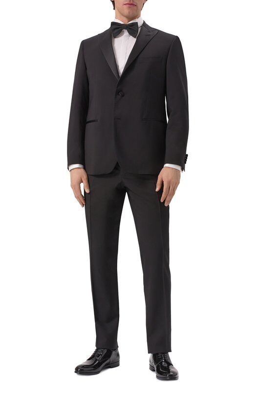 Шерстяной смокинг Corneliani 256T02-2594135_SET фото 1