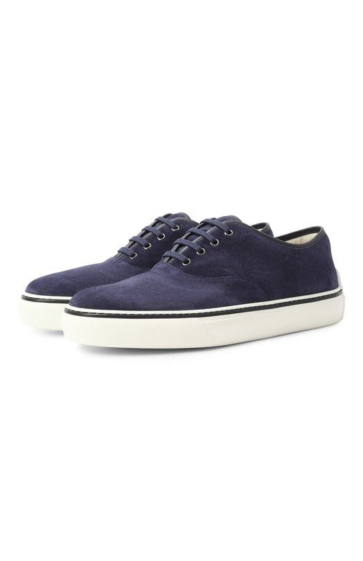 Замшевые кеды Tod’s XXM03E0IW60/BKB фото 1