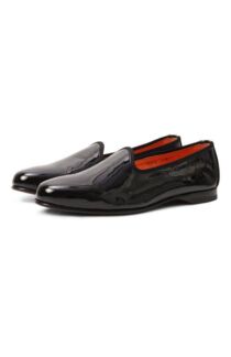 Кожаные слиперы Andrea Santoni