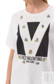 Хлопковая футболка Valentino 6B3MG24I919 фото 5