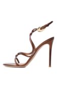 Кожаные босоножки Black Mamba 105 Gianvito Rossi G32533.15RIC.NIGCTRP фото 4