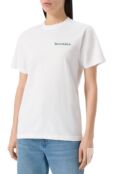 Хлопковая футболка Sporty and Rich T0043606300WH01 фото 3