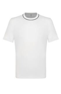 Хлопковая футболка Brunello Cucinelli