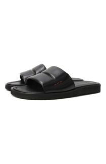 Кожаные шлепанцы Kiton