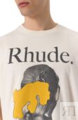 Хлопковая футболка Rhude RHSS25TT08012 фото 5