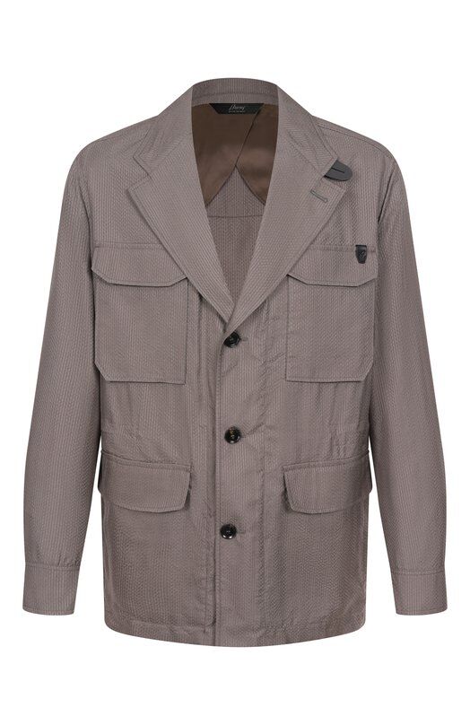 Шелковая куртка Brioni SGQQ0L/PB467 фото 1