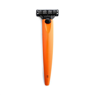Бритва Bolin Webb R1, оранжевый металлик, Gillette Mach3 Bolin Webb Mach3