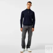 Мужской свитер Lacoste из смеси шерсти и хлопка фото 4