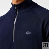 Мужской свитер Lacoste из смеси шерсти и хлопка фото 5