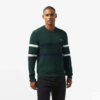 Мужской свитер Lacoste Relaxed Fit в полоску