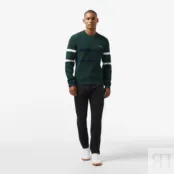 Мужской свитер Lacoste Relaxed Fit в полоску фото 4