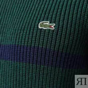 Мужской свитер Lacoste Relaxed Fit в полоску фото 5