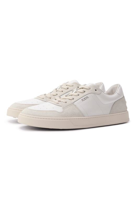 Кожаные кеды Tod’s XXM04L0IF80BKB фото 1