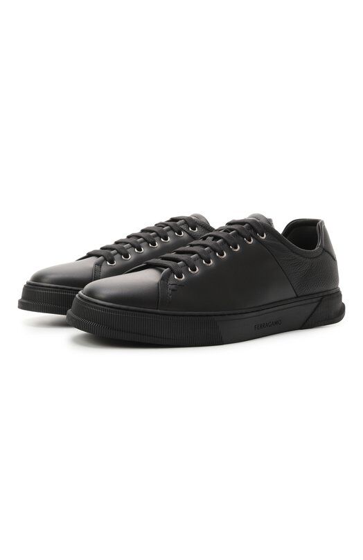 Кожаные кеды Cube Ferragamo 772429 фото 1