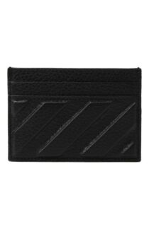 Кожаный футляр для кредитных карт Off-White