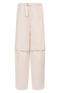 Хлопковые брюки Jil Sander