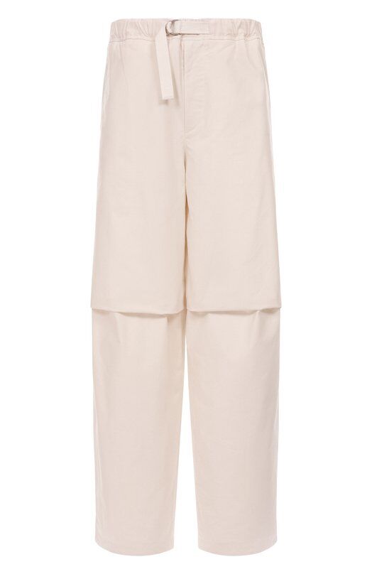 Хлопковые брюки Jil Sander J47KA0268-J45296 фото 1