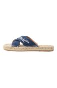 Текстильные шлепанцы Criss Cross Off-White 0WIB016S25DEN0014A01 фото 4