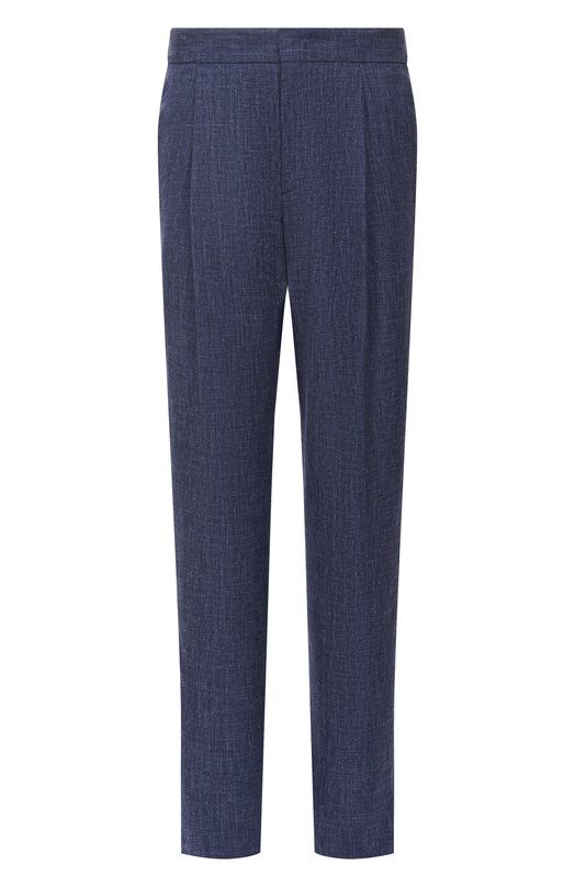 Брюки из шерсти и шелка Giorgio Armani GM001193/TE13965 фото 1