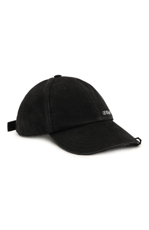 Хлопковая бейсболка Off-White 0MLB069F24DEN005 фото 1