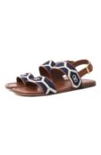 Комбинированные сандалии County Valentino 6W2S0LK9/QMW фото 1