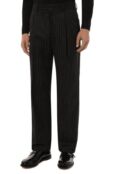 Шерстяные брюки MSGM 3740MP13X/247512 фото 3