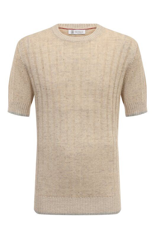 Джемпер изо льна и хлопка Brunello Cucinelli M2L70B2273 фото 1
