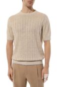 Джемпер изо льна и хлопка Brunello Cucinelli M2L70B2273 фото 3