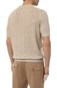 Джемпер изо льна и хлопка Brunello Cucinelli M2L70B2273 фото 4