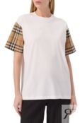 Хлопковая футболка Burberry 8073029 фото 3