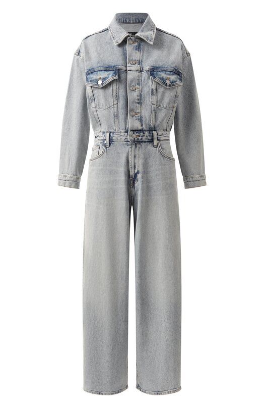 Джинсовый комбинезон 7 For All Mankind JSRUC650SH фото 1
