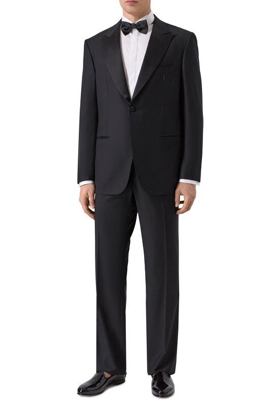 Шерстяной смокинг Kiton UASM861K0127021 фото 1