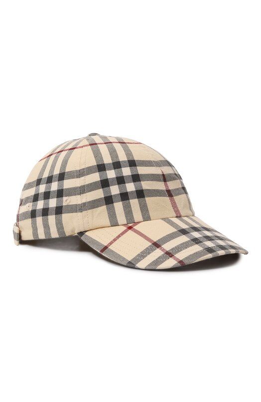 Хлопковая бейсболка Burberry 8073370 фото 1