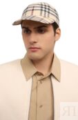 Хлопковая бейсболка Burberry 8073370 фото 2