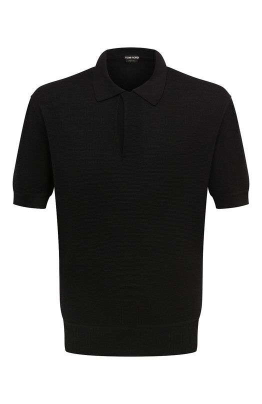 Поло из шелка и хлопка Tom Ford KPS005/YMS013F23 фото 1