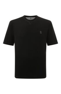 Хлопковая футболка Brunello Cucinelli